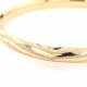 Pre Owned 14ct Hinged Bangle ZA645
